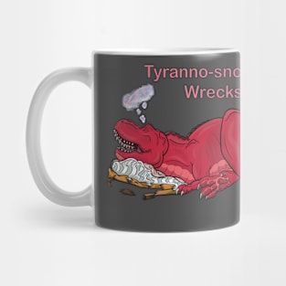 Punimals - Tyranno-snore-us Wrecks Mug